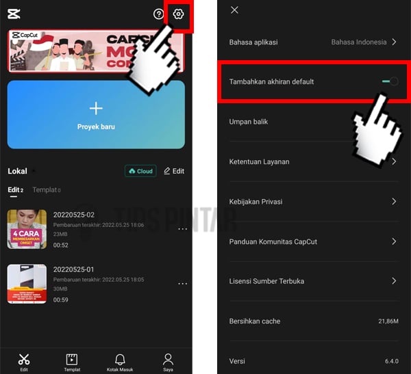 Cara Menghilangkan Watermark CapCut