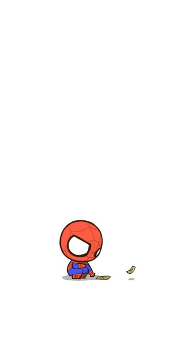 Chibi Spidey Alone