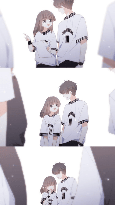 Couple Anime Baseball