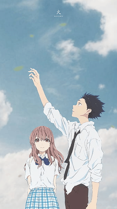 Couple Anime Blue Sky
