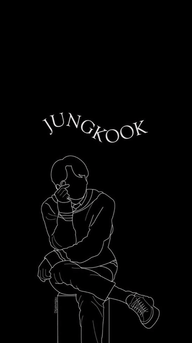 Jungkook Line Art