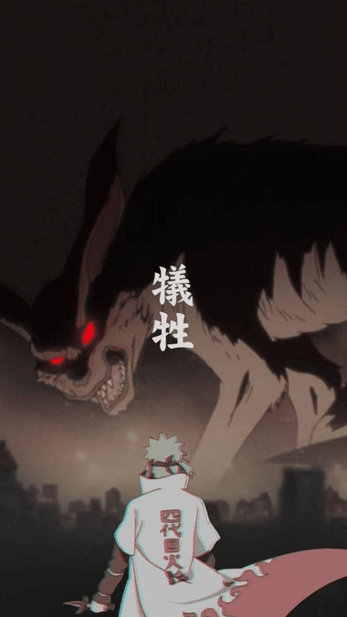 Minato - Kyubi Attack