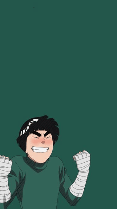 Rock Lee - Green Background