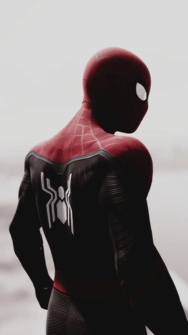 Spiderman Back Pose
