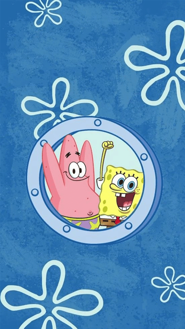 Spongebob - Patrick in Window