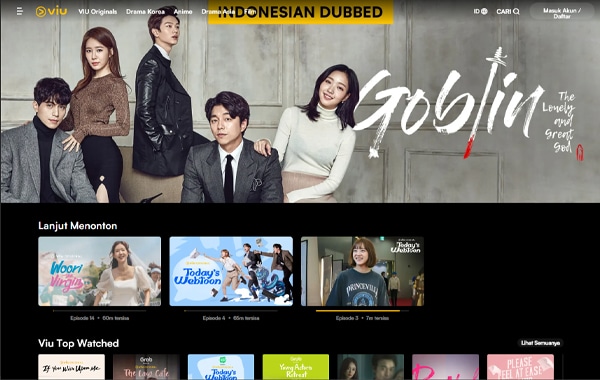 Website Drama Korea