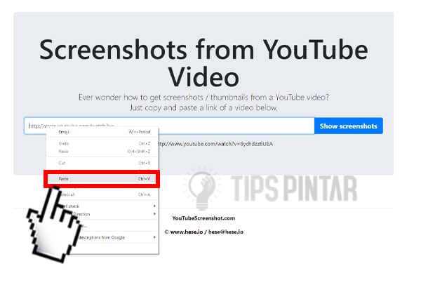 Cara Mengambil Gambar dari Video YouTube