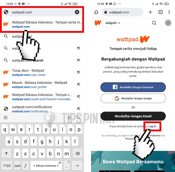 Cara Menghapus Akun Wattpad