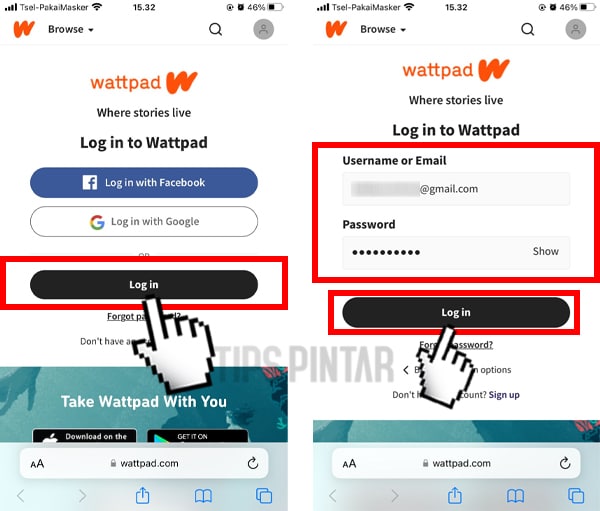 Cara Menghapus Akun Wattpad