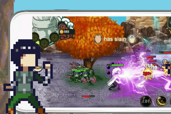League of Ninja_Pertempuran Moba