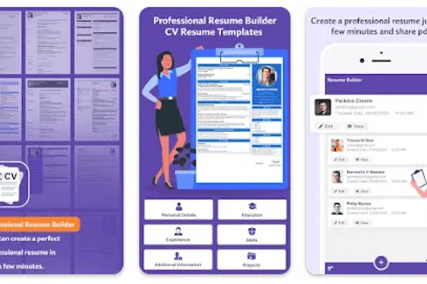 Professional Resume Builder - Hightech Solutions