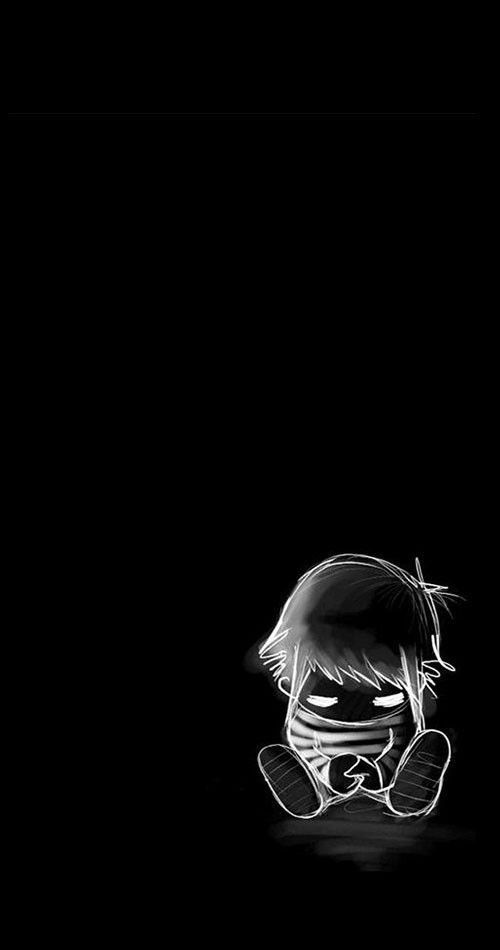 Wallpaper Sad Boy