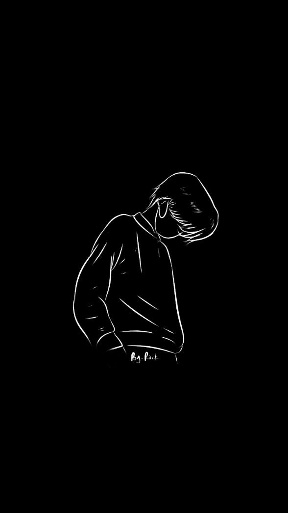Wallpaper Sad Boy