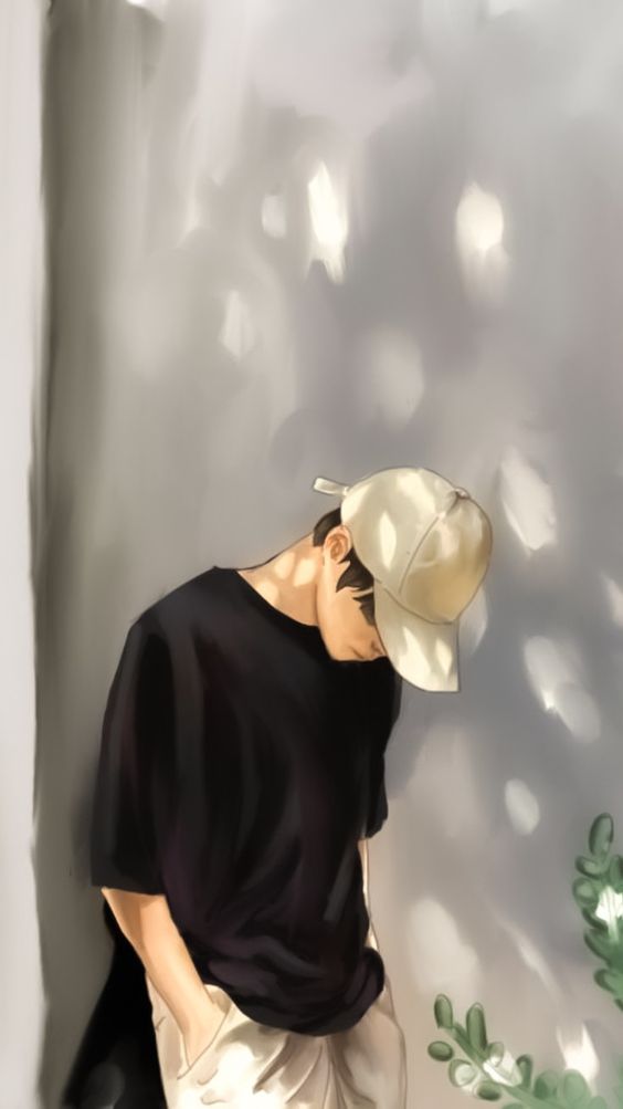 Wallpaper Sad Boy