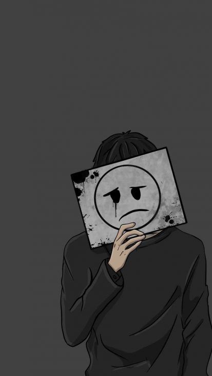 Wallpaper Sad Boy
