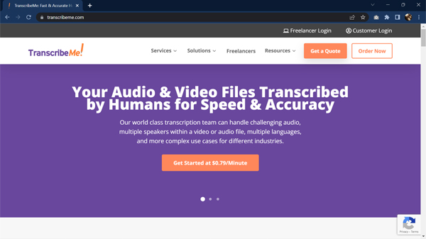 TranscribeMe