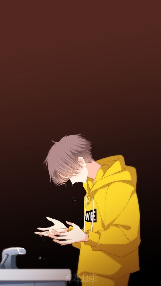 Wallpaper Sad Boy