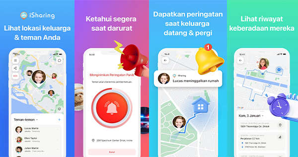 Melacak HP Pakai Aplikasi iSharing