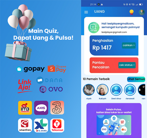 Game Penghasil Saldo DANA