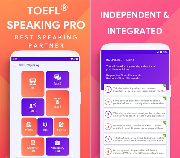 Aplikasi Belajar TOEFL