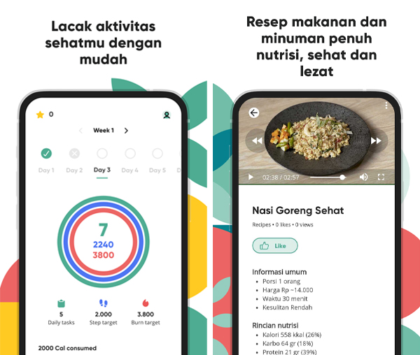 Aplikasi untuk Menghitung Kalori Makanan