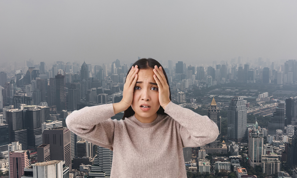 Tips melindungi wajah dari efek polusi udara