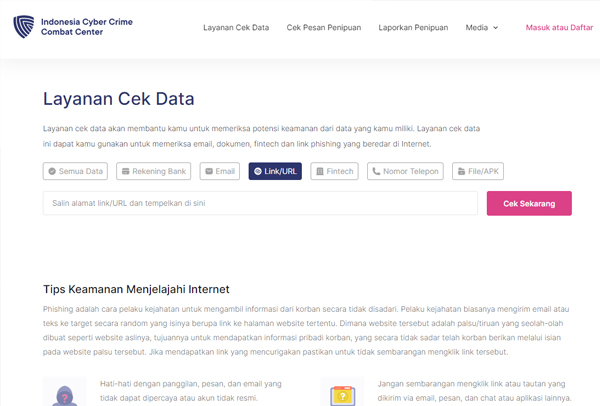 Cara Cek Scammer Online