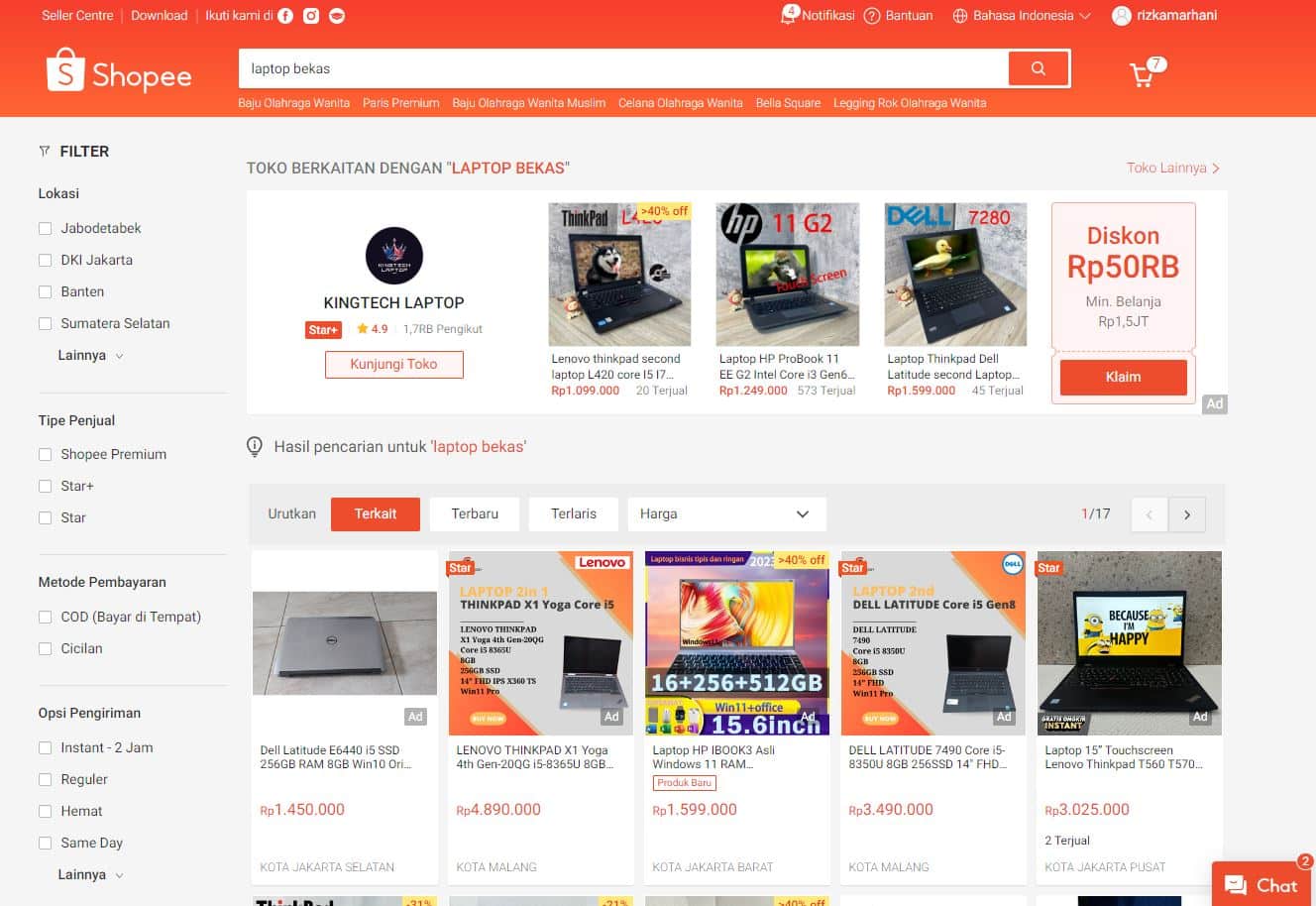 Situs Jual Laptop Bekas