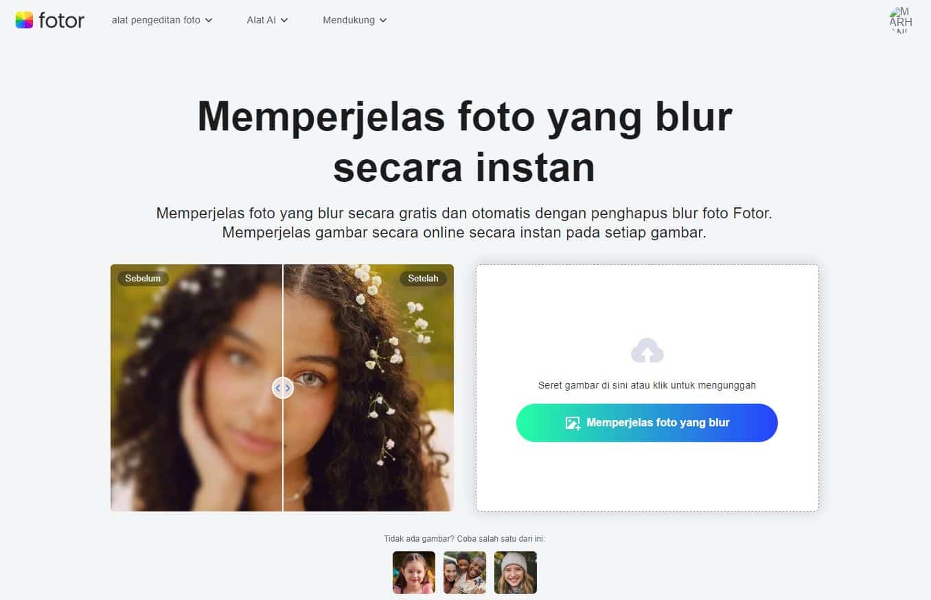 Situs Memperjelas Foto Blur Menjadi Tajam