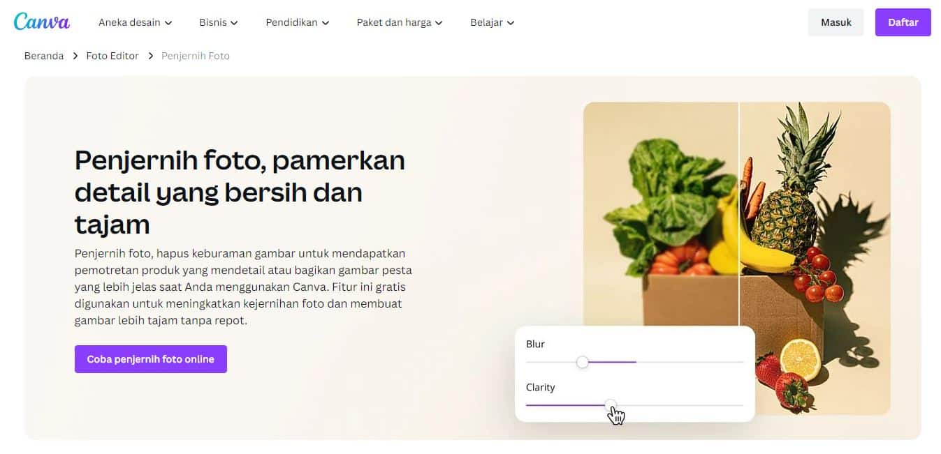 Situs Memperjelas Foto Blur Menjadi Tajam