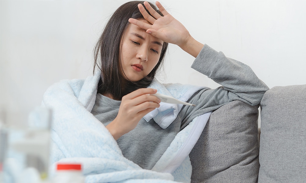 Cara Menurunkan Badan Panas dan Kepala Pusing