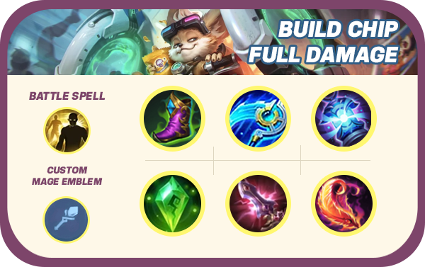 Build Chip Full Damage Mobile Legends