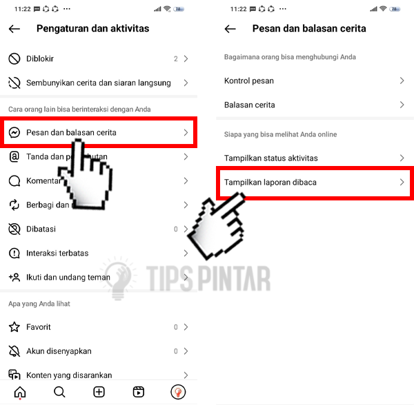 Cara Menyembunyikan Tanda Baca Seen di DM Instagram