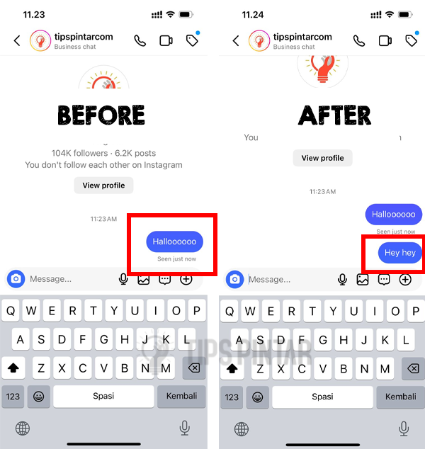 Cara Menyembunyikan Tanda Baca Seen di DM Instagram