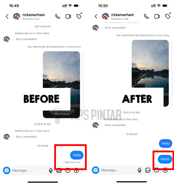 Cara Menyembunyikan Tanda Baca Seen di DM Instagram