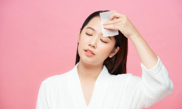 Menggunakan Kertas Wajah (Blotting Paper)